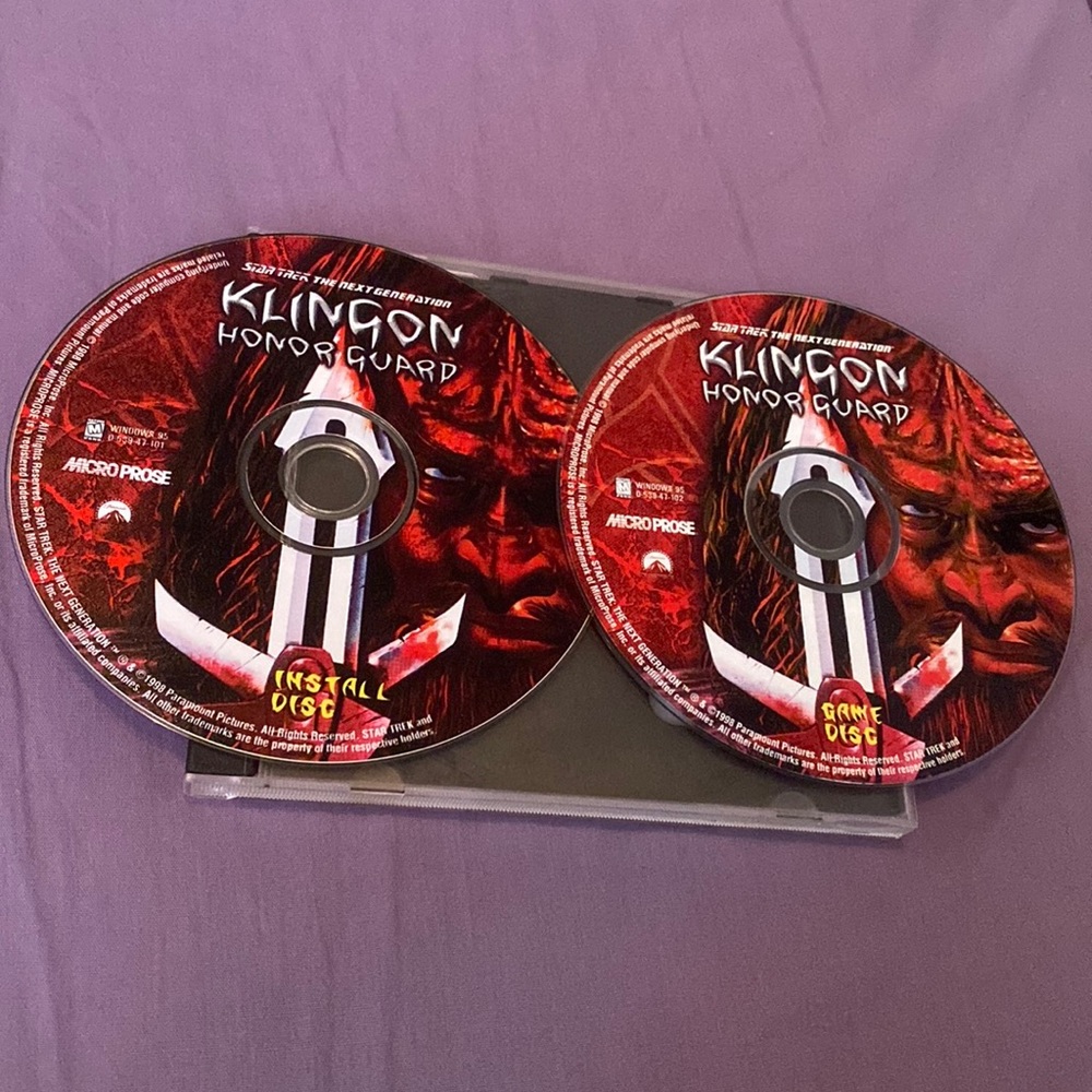 Star Trek TNG Klingon Honor Guard PC Video Game